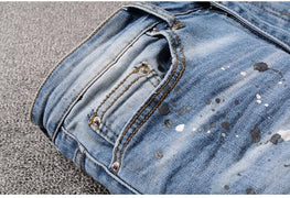 GlamFit - rhinestone-besatte jeans | Funklende rhinestones giver et trendy look