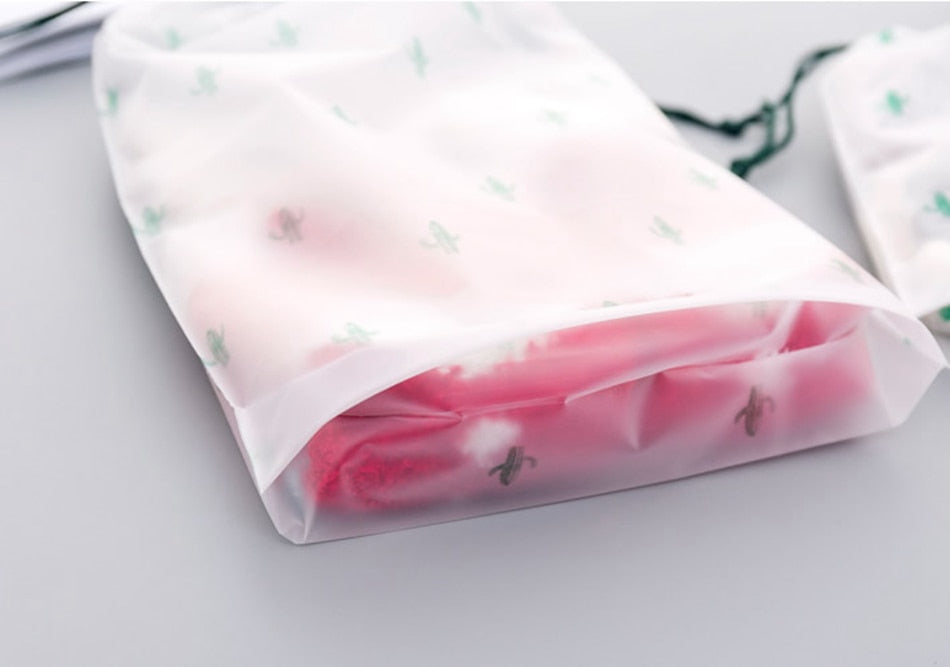 Transparent Organizer Deluxe – Sæt med 3 Opbevaringsposer til Makeup, Undertøj og Sko – Vandafvisende og Holdbart Design-6