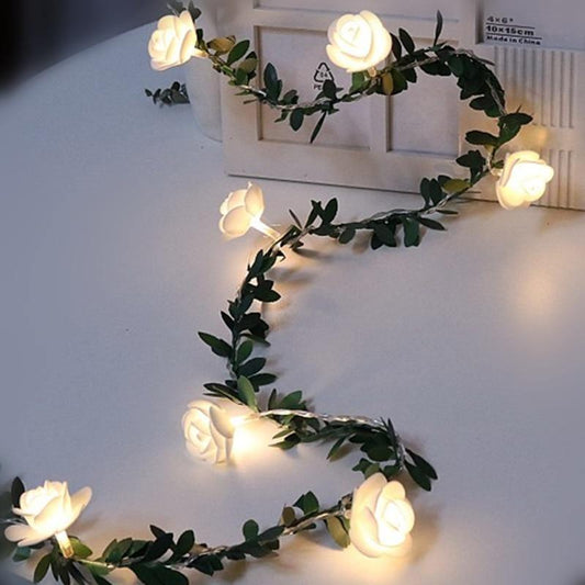 VineSpark - Løvede, blomstrende ranker af LED-lys