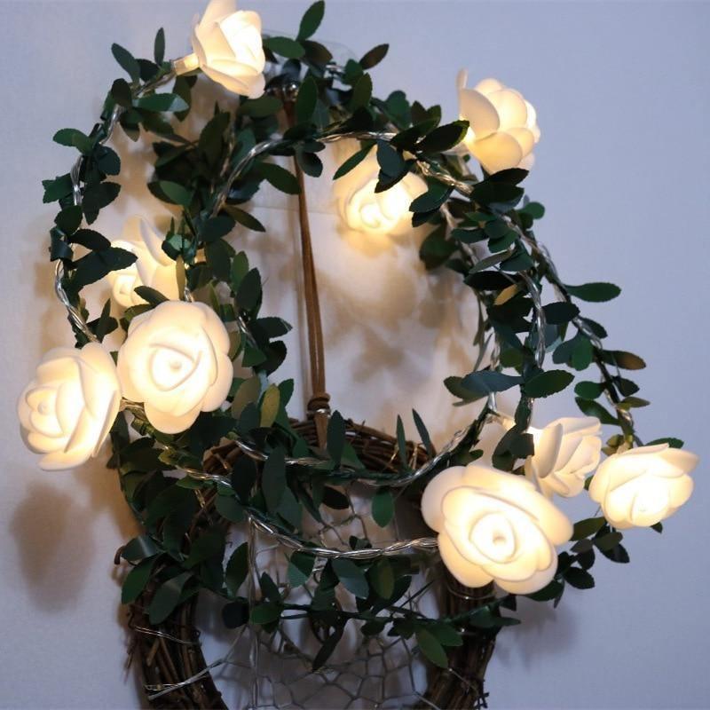 VineSpark - Løvede, blomstrende ranker af LED-lys
