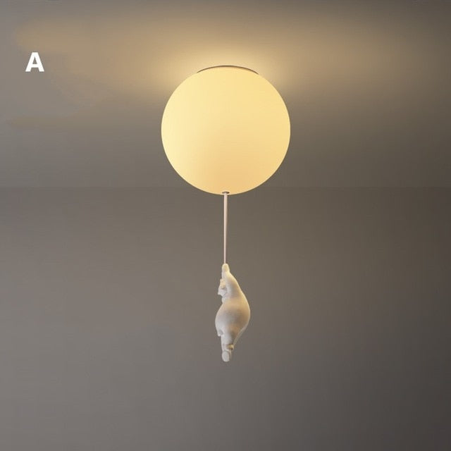 BearGlow - Baloon Bear loftslampe