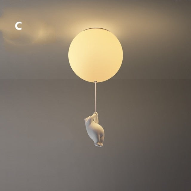 BearGlow - Baloon Bear loftslampe