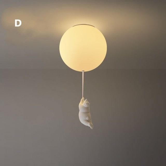 BearGlow - Baloon Bear loftslampe