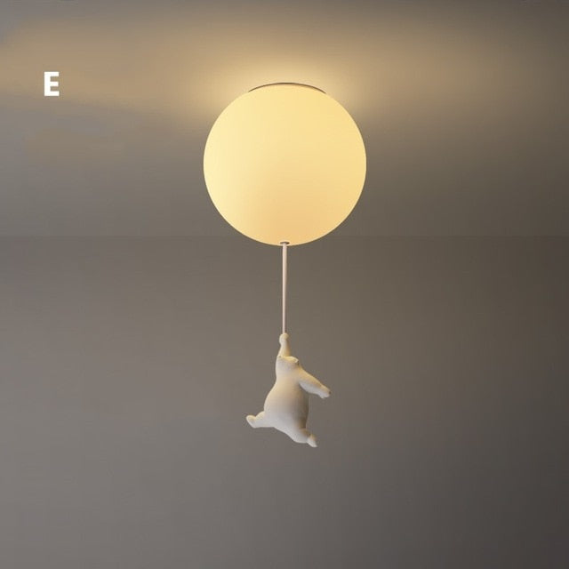 BearGlow - Baloon Bear loftslampe
