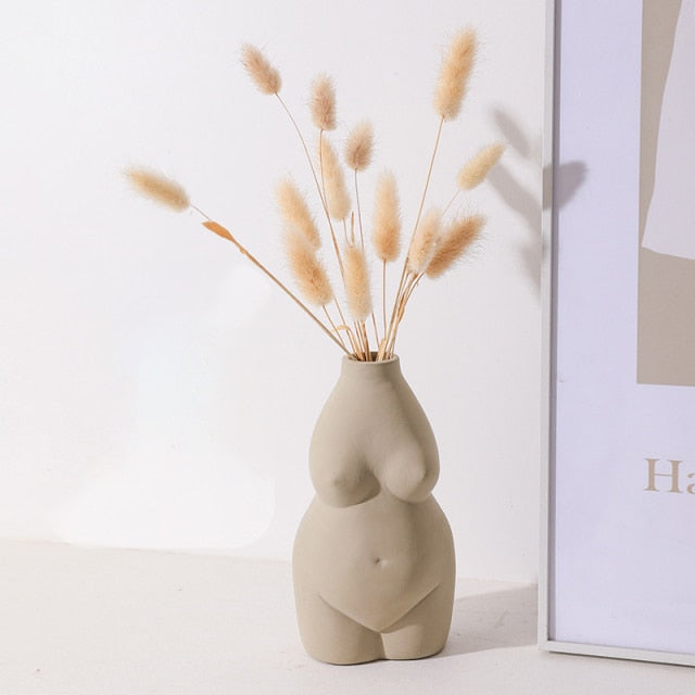 NordicGrace - Nordisk keramisk art body vase desktop ornamenter