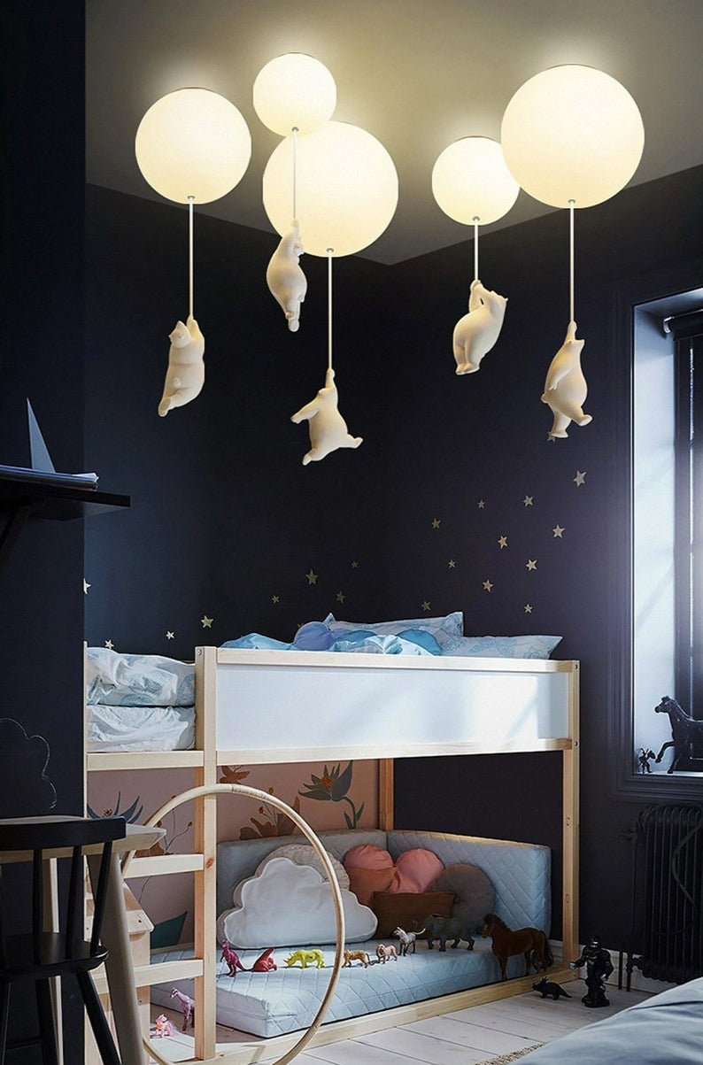 BearGlow - Baloon Bear loftslampe