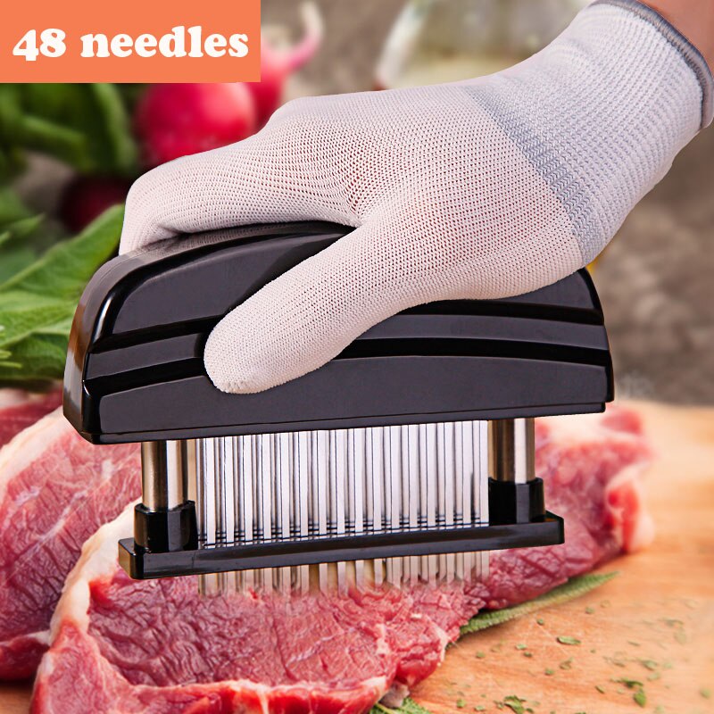TenderMaster - Kødrulle i rustfrit stål - Heavy-Duty, Easy Grip, køkkenredskaber