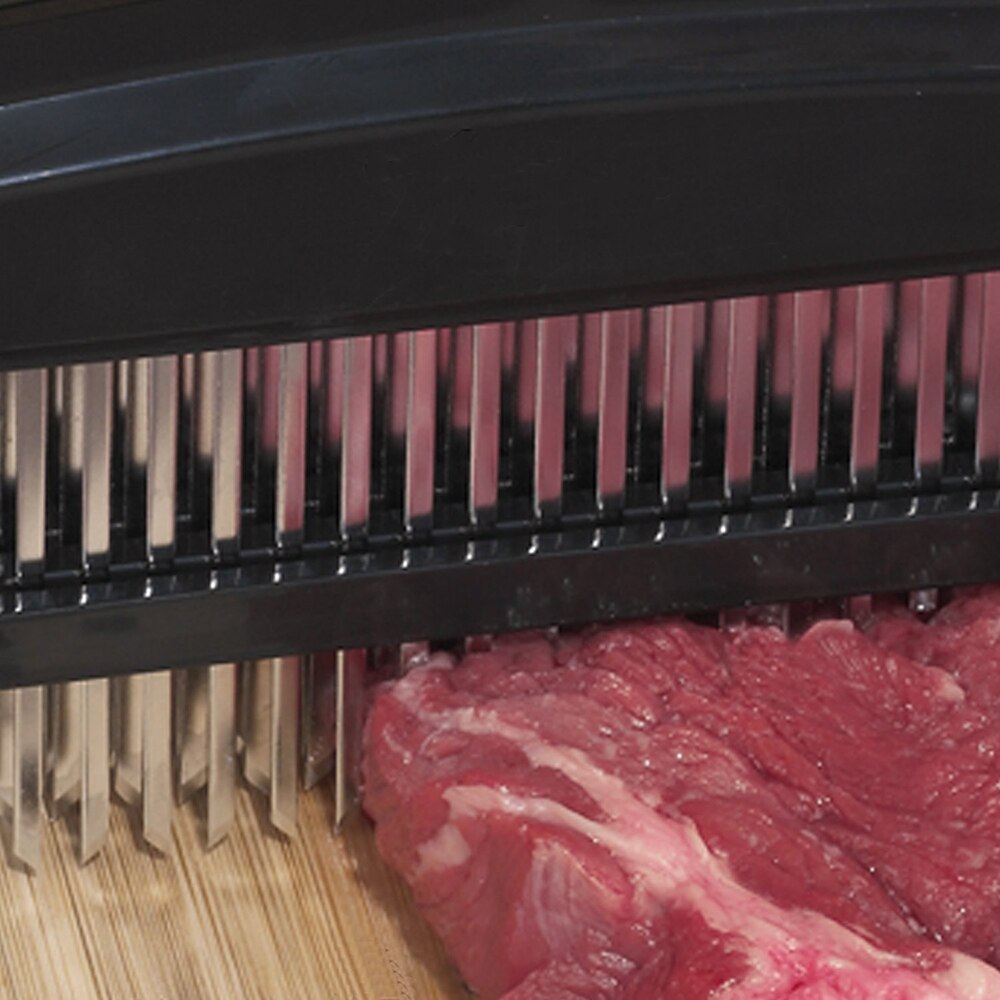 TenderMaster - Kødrulle i rustfrit stål - Heavy-Duty, Easy Grip, køkkenredskaber