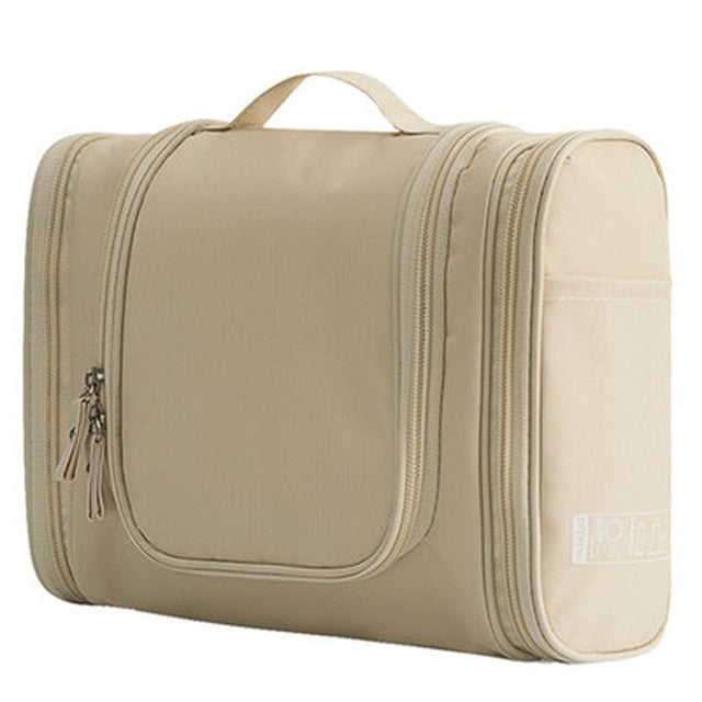 Variant image for Premium Vandafvisende Toilettas Organizer med Flere Opbevaringsrum – Letvægts og Praktisk til Rejser, Sort 24 x 10,5 x 20,5 cm-5