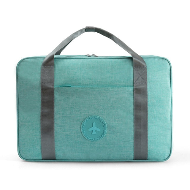 Multifunktionel Håndbagage Kuffert - Vandafvisende, Letvægts Design med Opbevaringslommer - 43x15x39 cm-1