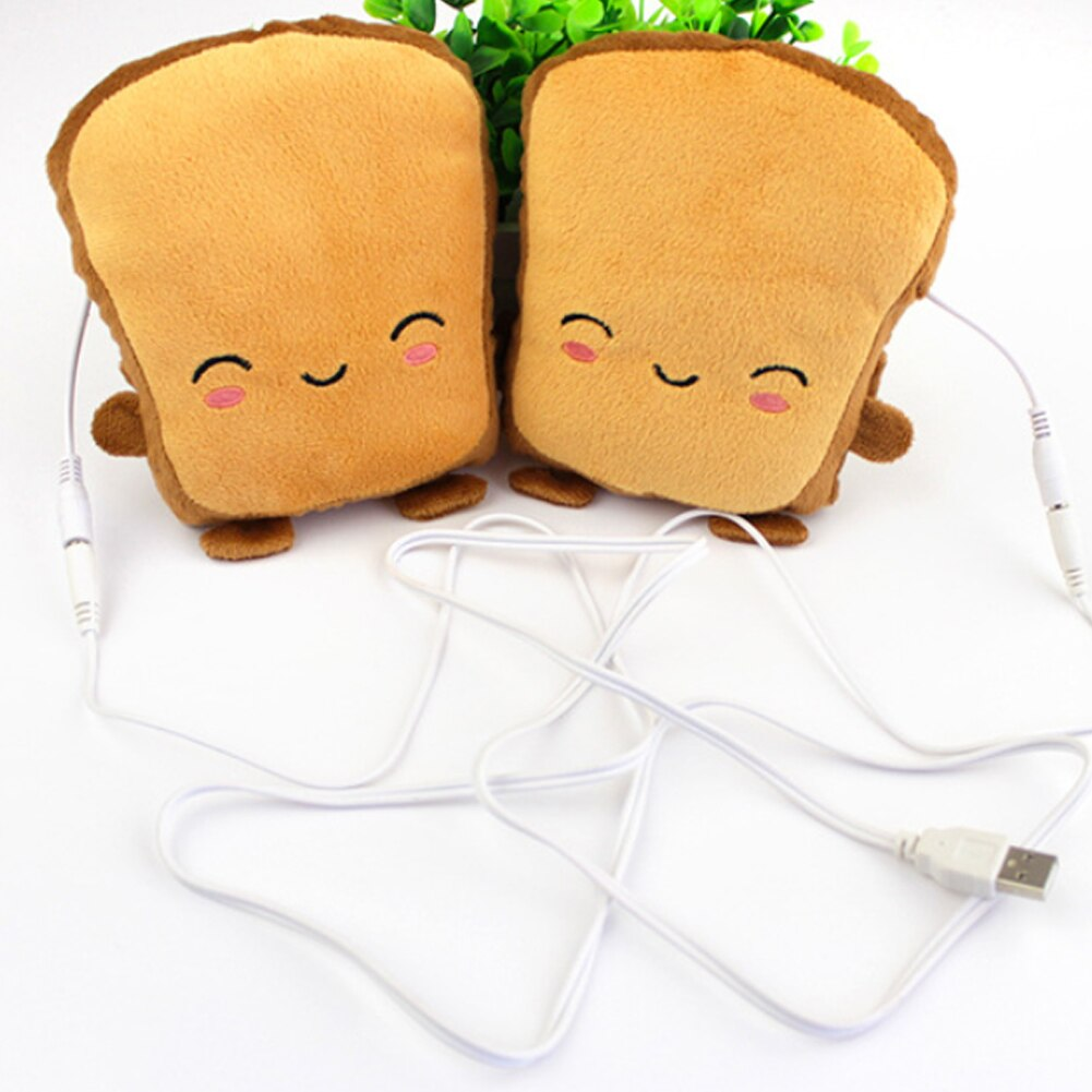 WarmBuddy - Toast Shape fingerløse håndvarmerhandsker