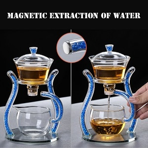 PureSteep - Luksuriøs magnetisk te-infusionsenhed i krystal