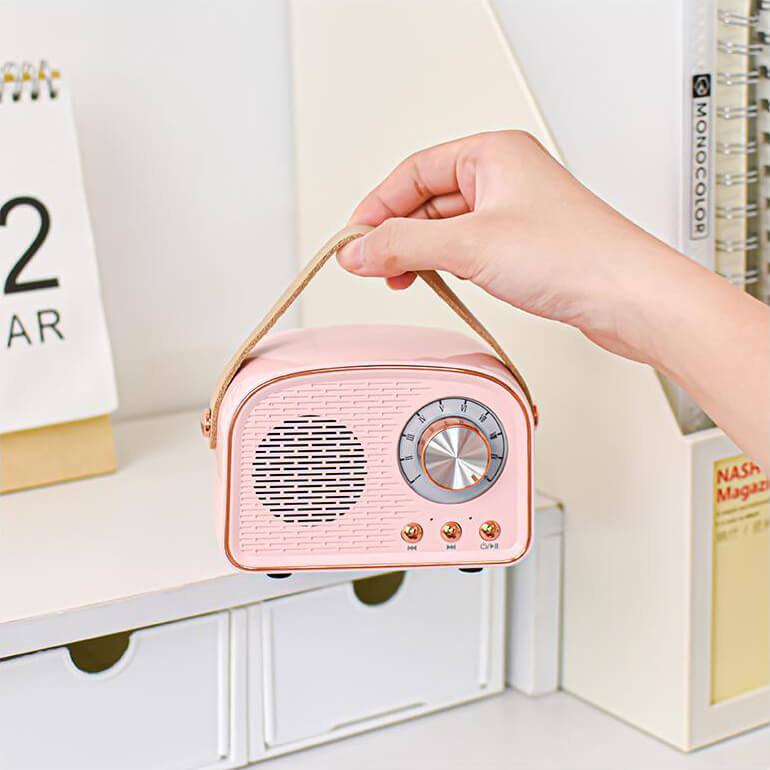 SoundSphere - Retro rund radio Bluetooth-højttaler