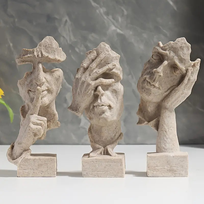 PersonaPiece | Dekorativ figur med kunstnerisk ansigt
