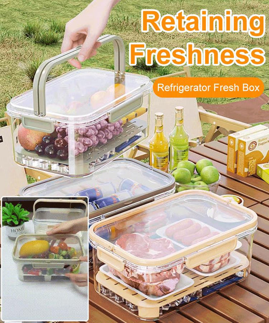 ChillBox Madkasse | Med Køleindsats & Ice-Pack | 100 % Lækagesikker | BPA-fri Plast