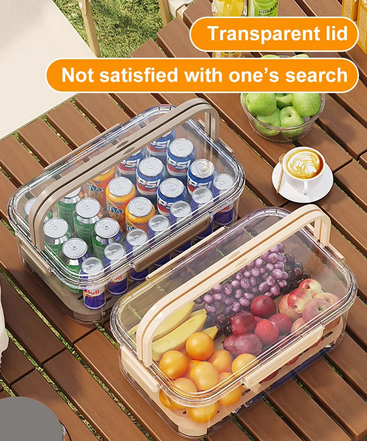 ChillBox Madkasse | Med Køleindsats & Ice-Pack | 100 % Lækagesikker | BPA-fri Plast