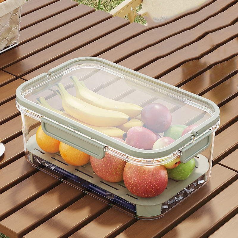 ChillBox Madkasse | Med Køleindsats & Ice-Pack | 100 % Lækagesikker | BPA-fri Plast