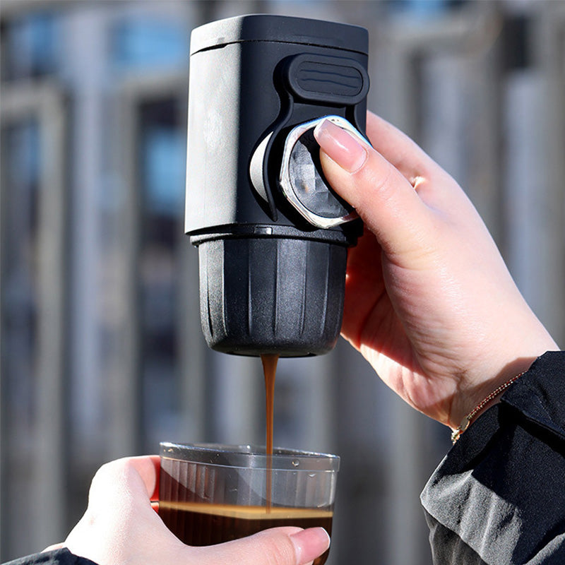Håndholdt espressomaskine | 15 bar tryk | Espresso på 30 sekunder | Kompakt og trådløs