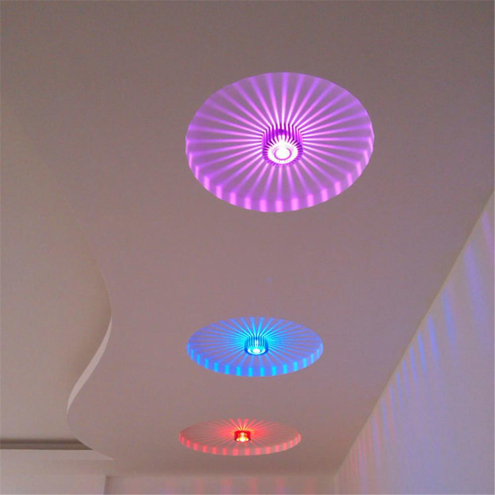 LumaRay - Sunburst Wall Lamp - Dekorativt stemningslys med solstråle-skyggeeffekt