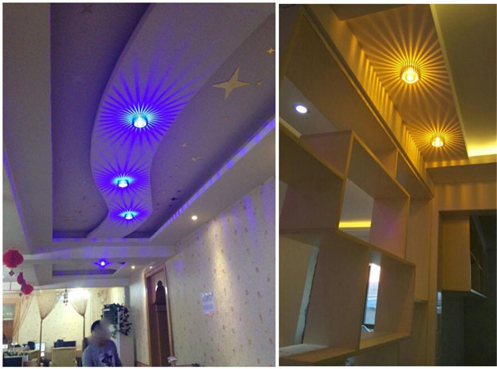 LumaRay - Sunburst Wall Lamp - Dekorativt stemningslys med solstråle-skyggeeffekt