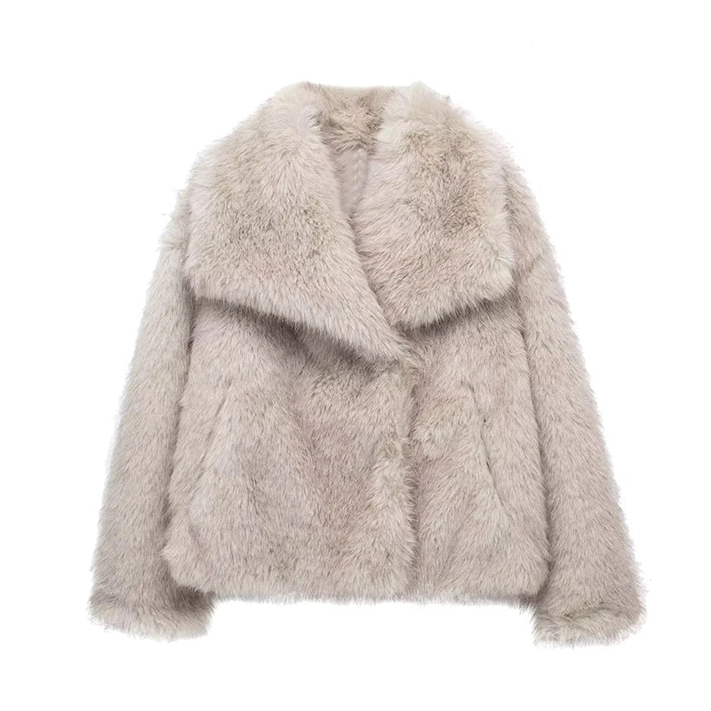 Aveline - Fur coat | Den veganske pelsjakke til stilfuld varme