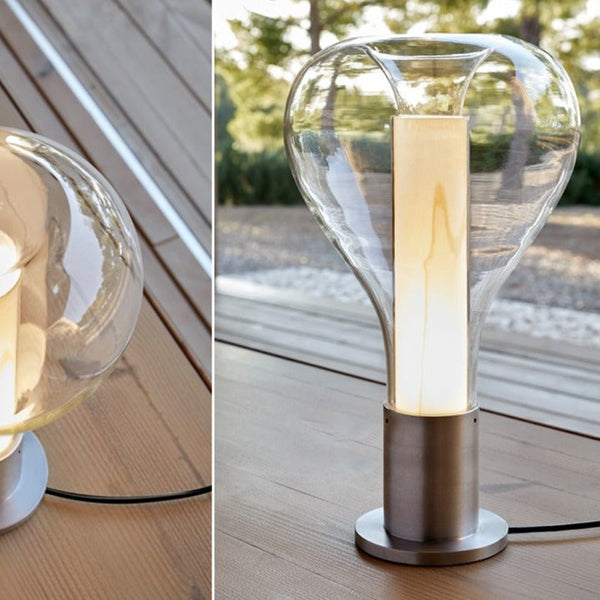 CalmAura - Art Creative bordlampe - Beroligende glasdesign for en afslappende atmosfære