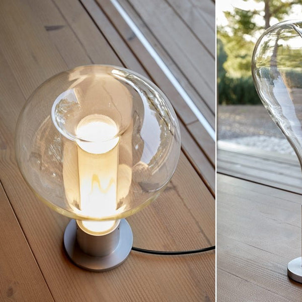 CalmAura - Art Creative bordlampe - Beroligende glasdesign for en afslappende atmosfære