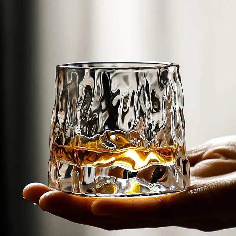 LuxSip - Ripple struktureret whiskyglas