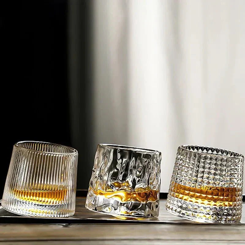 LuxSip - Ripple struktureret whiskyglas