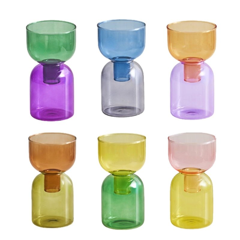 EleganzViva - To-delt terrariesæt med mini-knopvaser