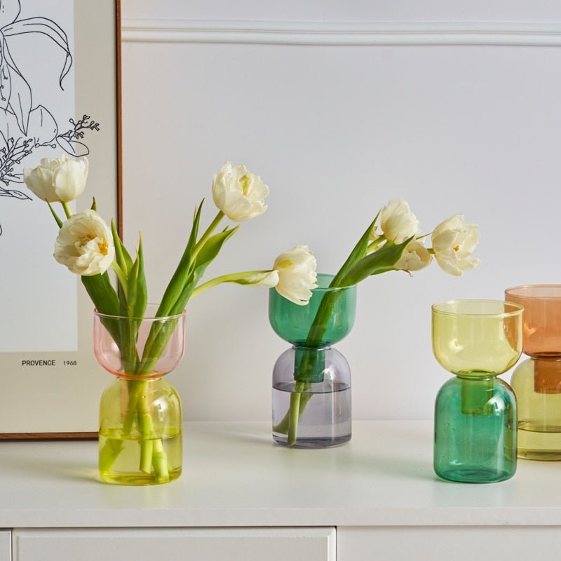 EleganzViva - To-delt terrariesæt med mini-knopvaser