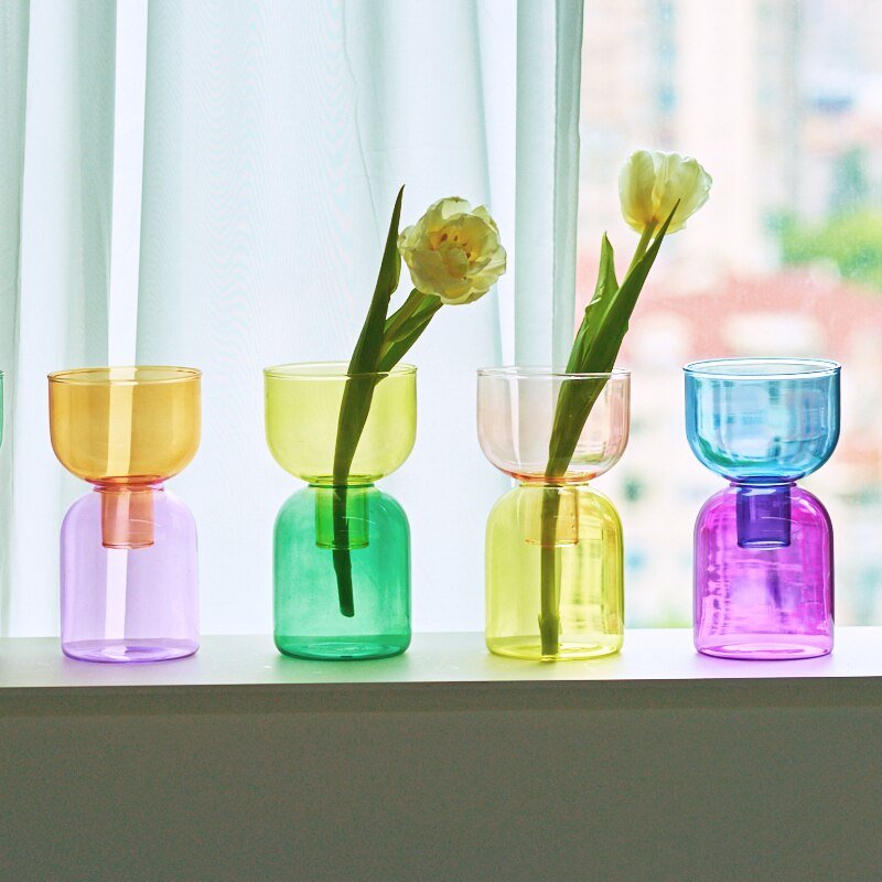 EleganzViva - To-delt terrariesæt med mini-knopvaser