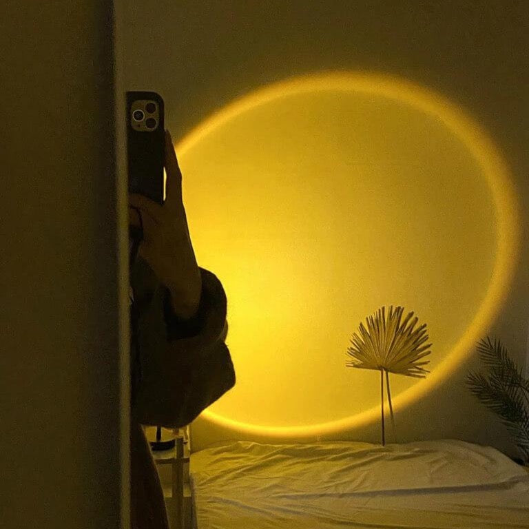 SunAura - Golden Hour solnedgangslampe