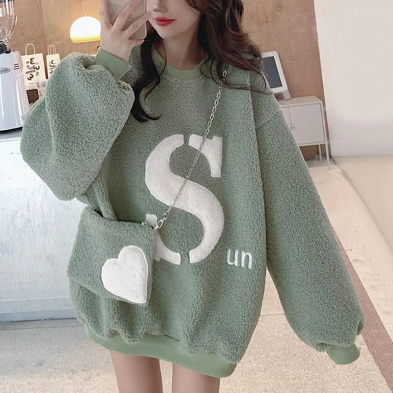 Blythe - Langærmede lammesweatshirts | Varme og stil