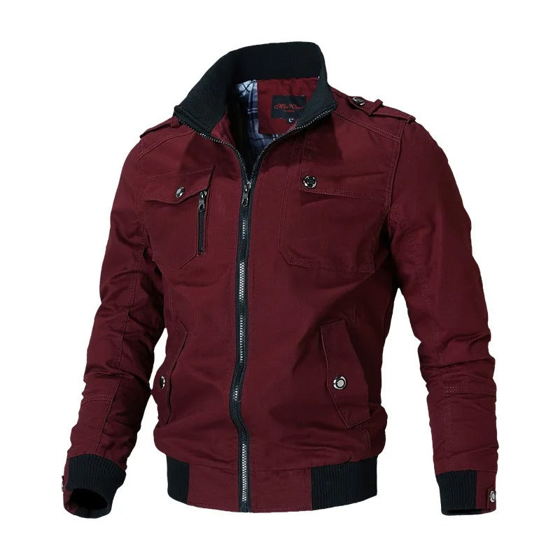 UrbanEase - Casual windbreaker-bomberjakke til mænd