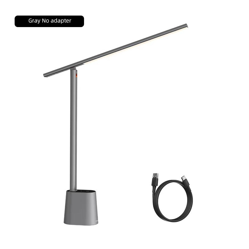 Baseus LED Bordlampe | Øjenbeskyttelse & Smart Lys | Dæmpbar Foldbar Studielampe