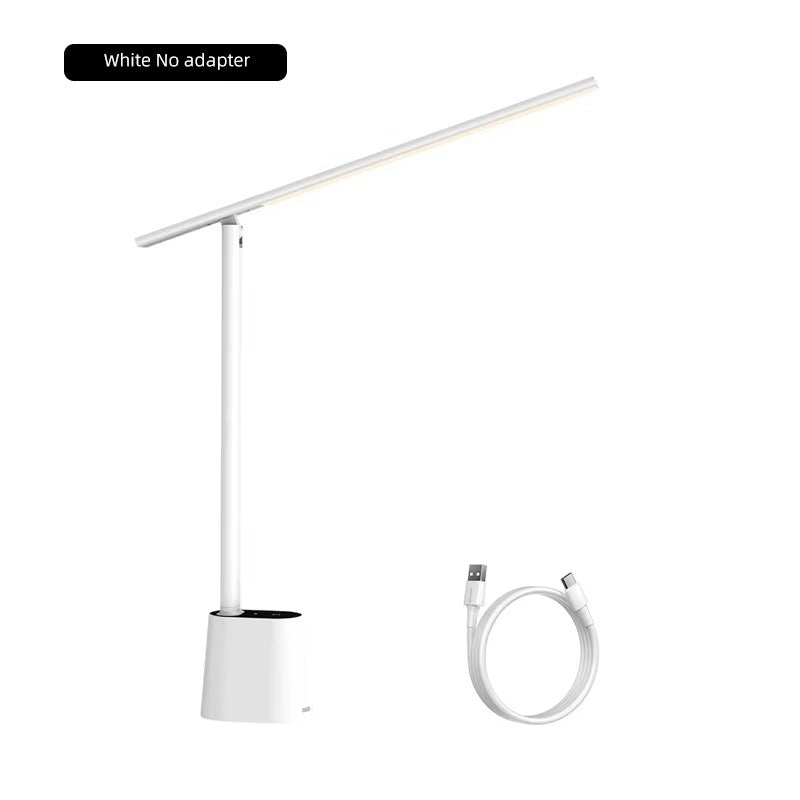 Baseus LED Bordlampe | Øjenbeskyttelse & Smart Lys | Dæmpbar Foldbar Studielampe