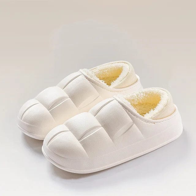 CozyStep - Hjemmesko i bomuld med skridsikker sål